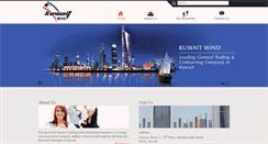 Desktop Screenshot of kuwaitwind.com
